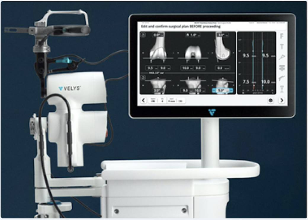 Robot chirurgical genou
